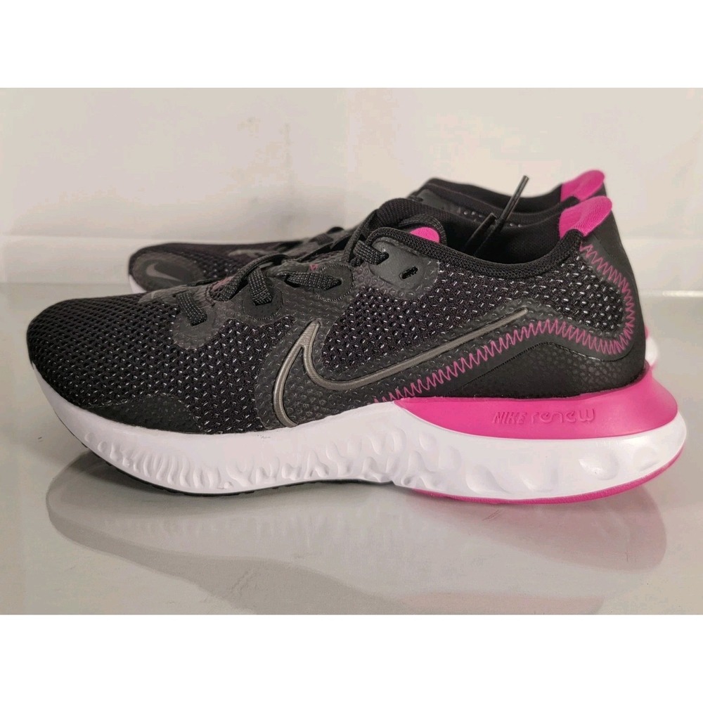 Nike Women's Renew Running‎ Shoe Black  Pink  CK6360-004